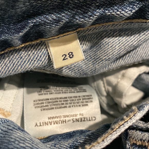 Citizens of Humanity Liya Straight Crop Jeans in Norlander Wash - Picture 5 of 13